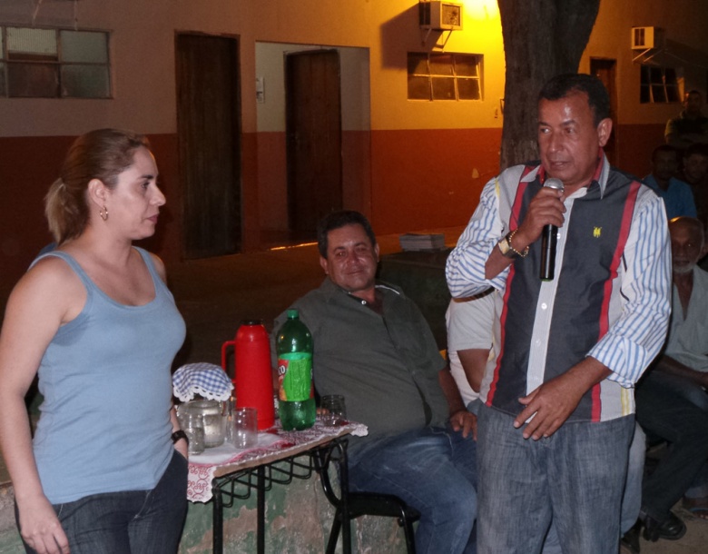 Geane (Meio Ambiente), Zé Pernambuco e Luiz Teixeira no Indaianópolis