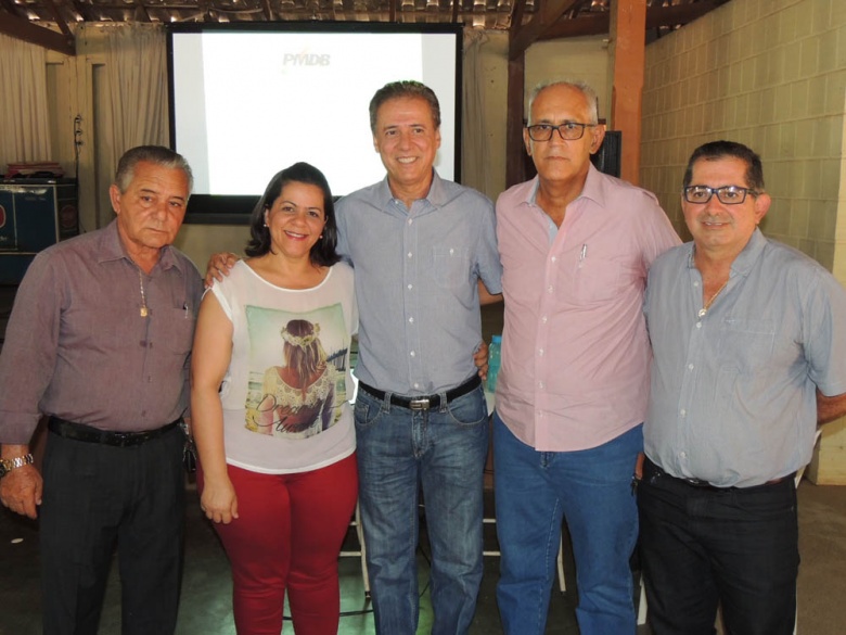 Alves, Solange, Pedro Chaves, Ademir Sandoval e João Bertulino: ação preparatória para as eleições de 2016