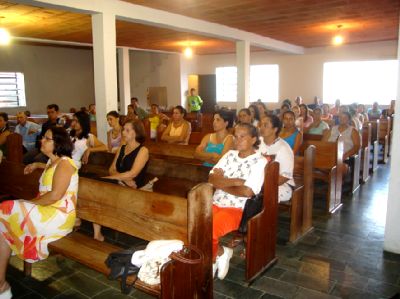 Participantes do encontro – luta contra as drogas e orientações