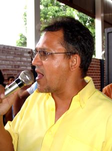 Prefeito de Formoso, Maurílio Alves, o Biri: mais uma obra