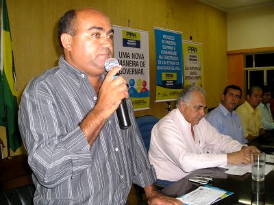 Adailton, José Carlos Siqueira, José Osvaldo e vereador Dema 
