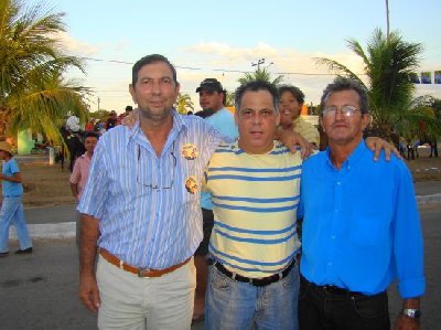 Luisberto, candidato a vice, Leréia e Misael: rumo à reeleição