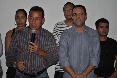 Luiz Teixeira (PMDB) e Wilton Roberto (DEM): chapa fortalecida