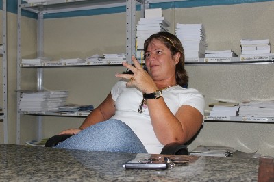 Maria Aparecida, presidente do Câmara de Minaçu: gastos