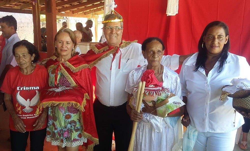 Aparecida de Fátima, Xisto Damas, dona EloÃsa e sua filha Aparecida de Freitas: tradições no Faz Tudo