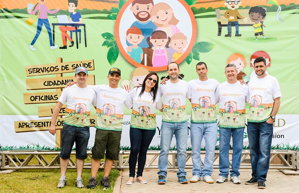 Corpo gerencial da PDGM no Dia Integrar: compromisso de realizar ações sociais com as comunidades