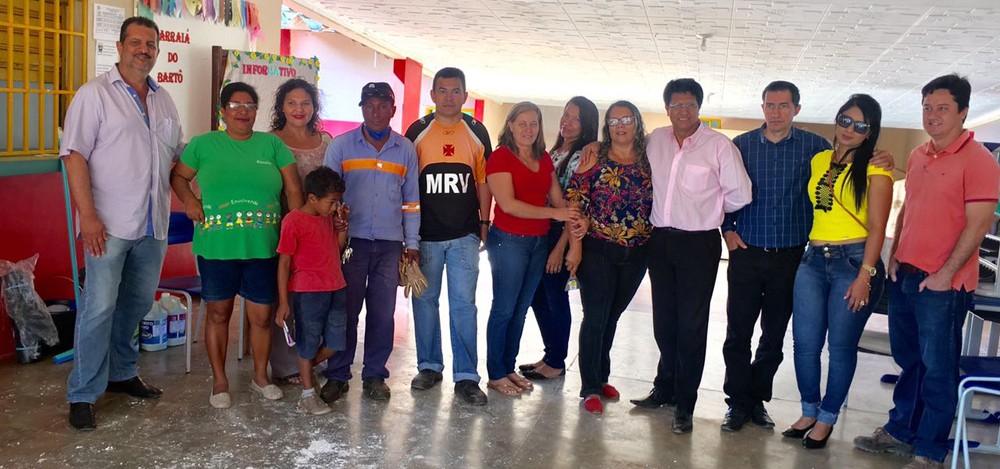 Parceria entre Votorantim, Prefeitura de Niquelândia e comunidade garante reforma de uma escola