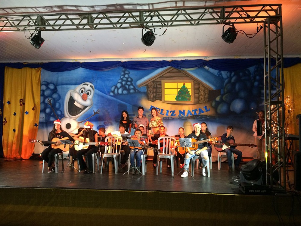 Final de ano com apresentações das crianças e adolescentes do SCFV de Bonópolis: confraternização