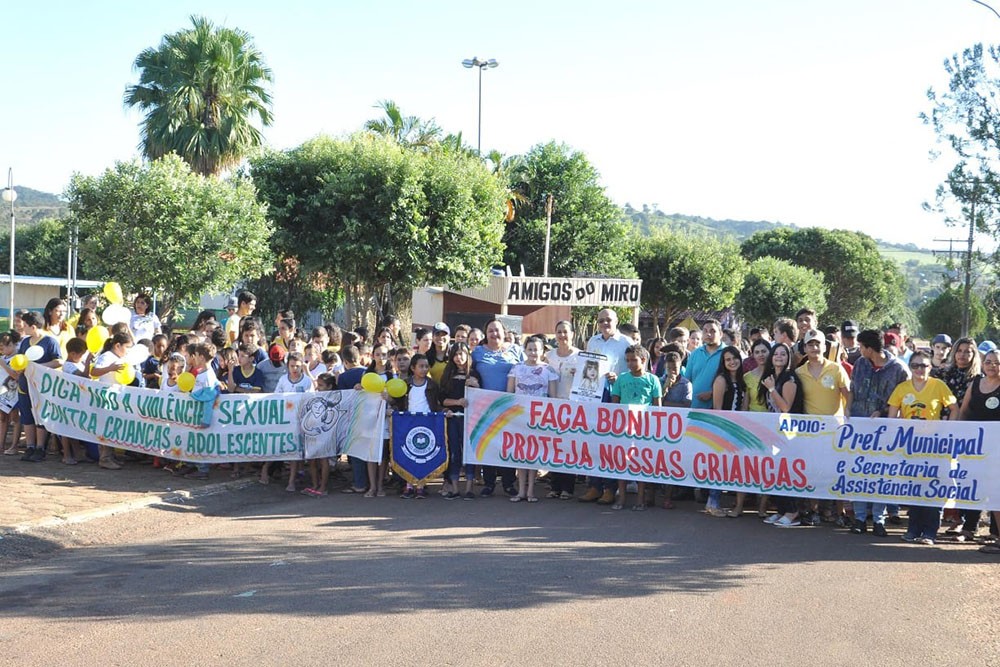 Caminhada em Santa Isabel alerta sobre abusos e violência sexual contra crianças e adolescentes na cidade