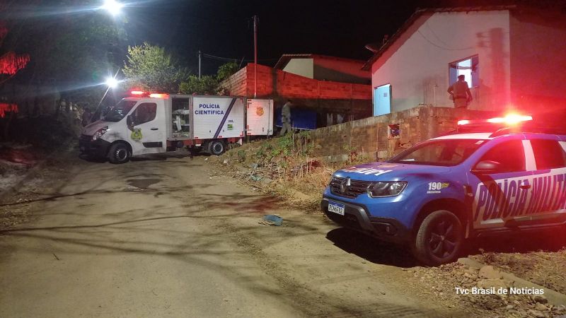 Polícia está investigando e a procura dos executores do crime que chocou Itapaci