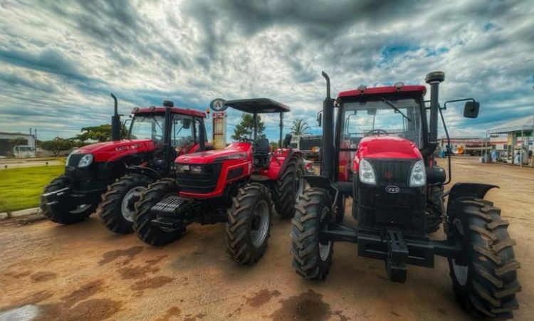 Máquinas serão utilizadas na realização de obras na cidade