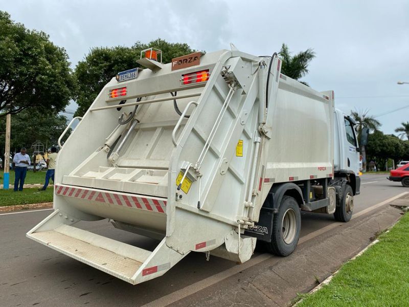 Caminhão já está servindo a comunidade de Itapaci: mais qualidade na prestação de serviços pela cidade