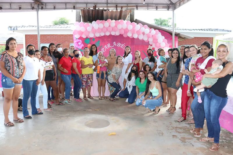 Reconhecimento junto ao trabalho que as mulheres realizam no município: todos os dias é dia da mulher