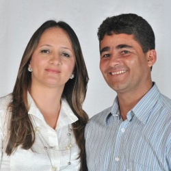 Prefeita AndrÃ©ia e Fabim: tudo pronto para realizar uma grande festa