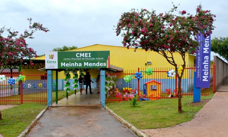 InauguraÃ§Ã£o do CMEI mostra compromisso com a educaÃ§Ã£o em Ceres