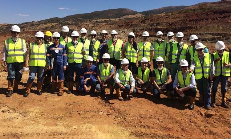 Visita de tÃ©cnicos do Crea Ã  planta da Anglo American no municÃ­pio de Barro Alto: informaÃ§Ãµes compartilhadas