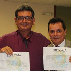 MarcÃ£o e Delson foram diplomados pela JustiÃ§a Eleitoral em Carmo