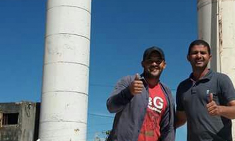 Adriano investe recursos do municÃ­pio na construÃ§Ã£o de um poÃ§o