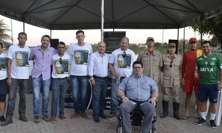 Autoridades apoiam aÃ§Ã£o de preservaÃ§Ã£oo ambiental