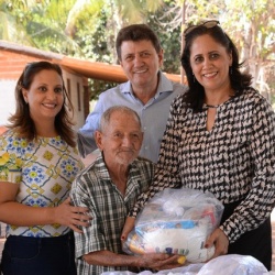 Leila, Pedro, AndrÃ©zinho, Roberto Sorveteiro e JanuÃ¡ria no Linda Vista