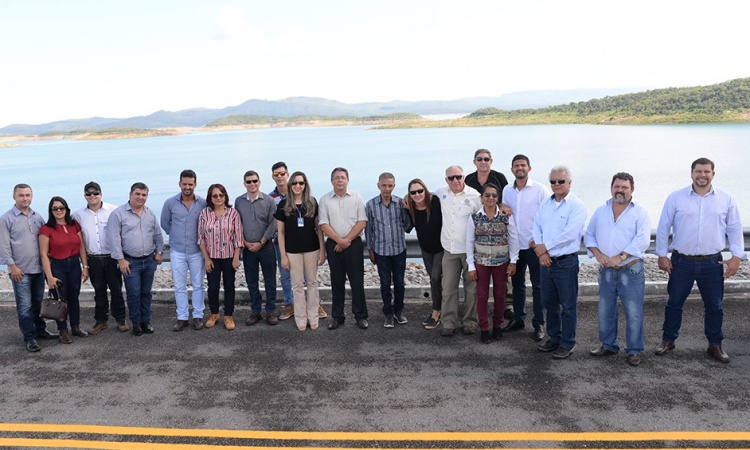 MissÃ£o visitou Usina de Serra da Mesa em MinaÃ§u: por mais estabilidade no nÃ­vel da Ã¡gua do reservatÃ³rio  