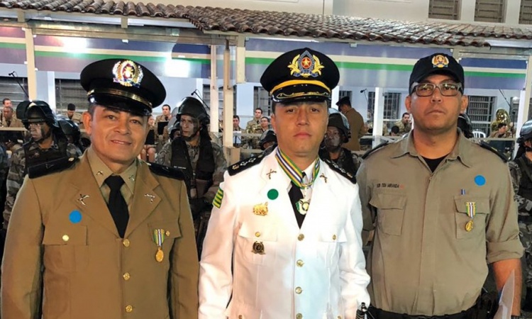 Subtenente Carlos, Major PolidÃ³rio e Subtenente Miranda: homenagens