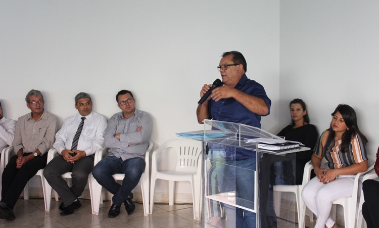 Prefeito Ziquinho durante mais uma prestaÃ§Ã£o de contas Ã  populaÃ§Ã£o de SÃ£o PatrÃ­cio: aprovaÃ§Ã£o Ã© recorde