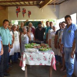 Prefeito Luiz Borges esteve no encerramento do curso sobre  piscicultura em Alto Horizonte