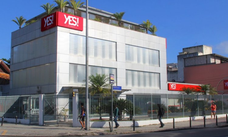 Fachada da YES! Idiomas