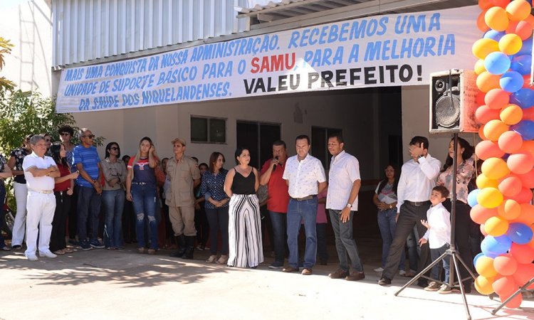 Samu de NiquelÃ¢ndia agora estÃ¡ de ambulÃ¢ncia nova: atendimentos de melhor qualidade para o cidadÃ£o