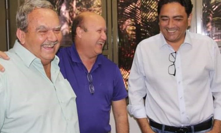 MÃ¡rio Macaco, CÃ©lio Silveira e Talles Barreto: parcerias para Itapaci