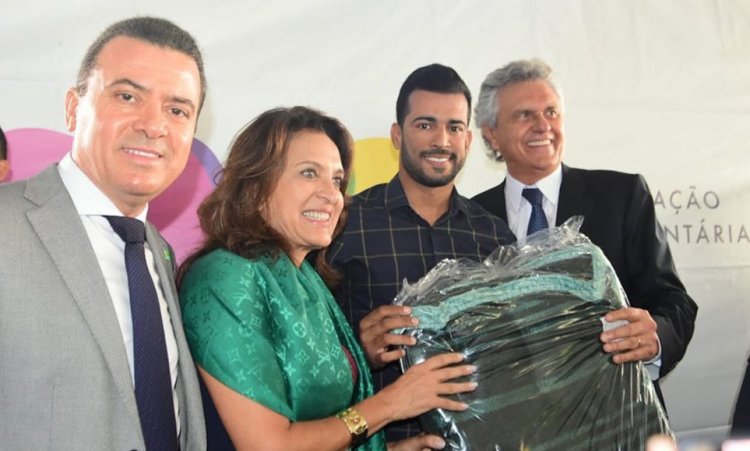 Marcos Cabral, Gracinha Caiado, SÃ¡vio Soares e o governador Caiado