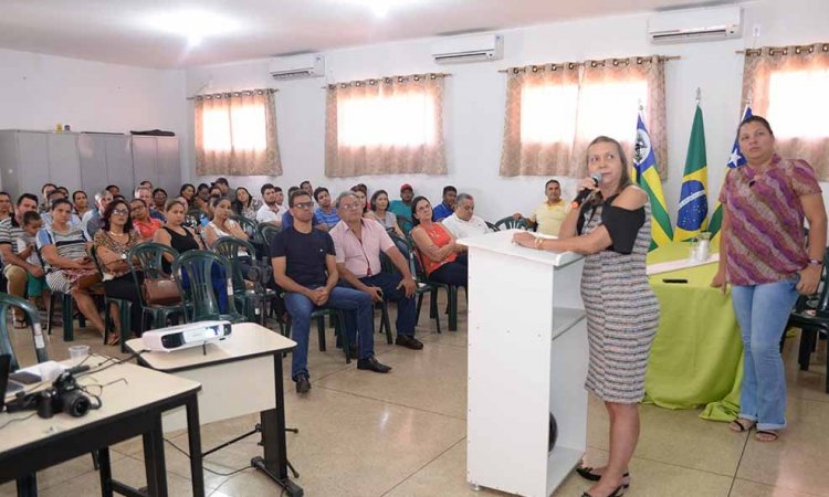 Primeira-dama Miriam apresentou relatÃ³rio aos moradores da cidade