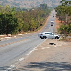 BR-153 em trecho prÃ³ximo de Ceres: soluÃ§Ã£o Ã© a sua duplicaÃ§Ã£o