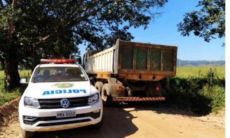 PM investigou possÃ­vel uso de mÃ¡quinas pÃºblicas na fazenda do prefeito