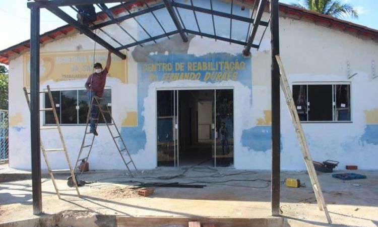 Centro de ReabilitaÃ§Ã£o passa por ampla reforma feita pela prefeitura