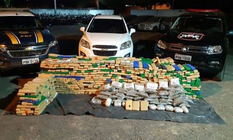 Mais de 100 toneladas foram apreendidas em GoiÃ¡s em 21 meses