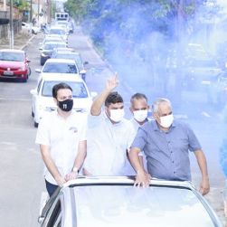 Com a presenÃ§a de Alexandre Baldy, Gilber mostra a sua forÃ§a eleitoral