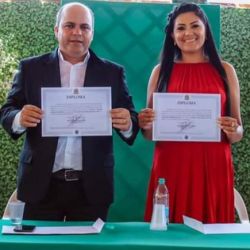 Prefeito Halison e a vice-prefeita Melvina tomam posse em Formoso