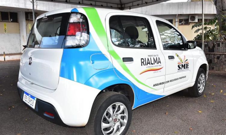 Novo veículo vai atender a Secretaria de Educação de Rialma: avanço