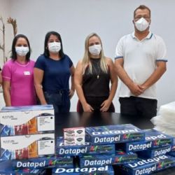 Prefeito Ney Canela com equipe educacional e membros da unidade prisional: atendimentos aos presos