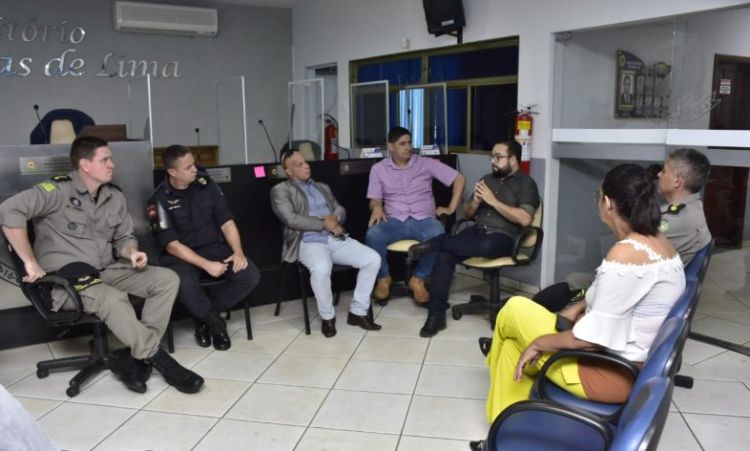 Vereador Matosinho e autoridades para discutir segurança nas escolas